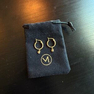 Mejuri Sapphire Hoops